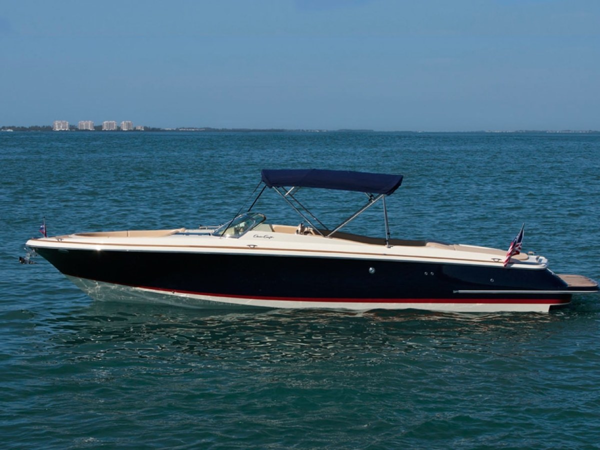 a small boat in a body of water