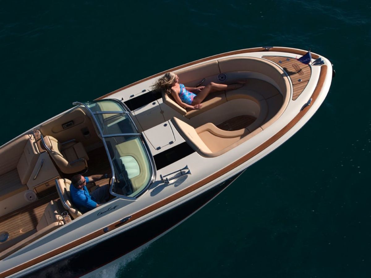 a boat on a body of water